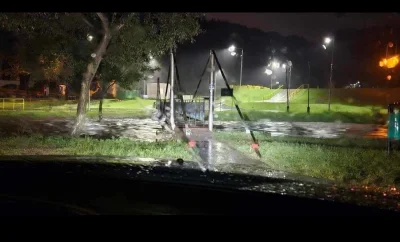 red7000 - Złotoryja - Kaczawa blisko wylania