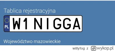 willyfog - #heheszki #m----n #tablicerejestracyjne #samochody