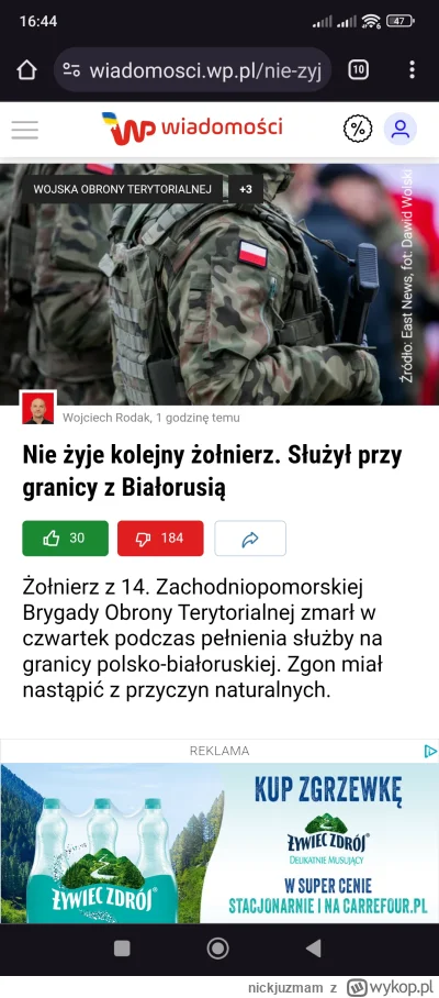 nickjuzmam - Ciekawe co to za przyczyny
#wojsko #bialorus