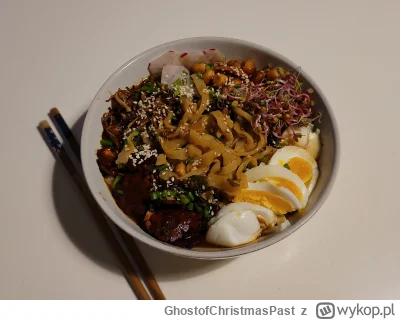 GhostofChristmasPast - Bieda-men wegetariański
#ramen #gotujzwykopem #chwalesie