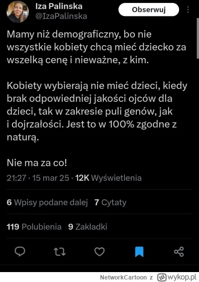 NetworkCartoon - Brak odpowiedniej jakości ojców w zakresie puli genów, czyli czysty ...