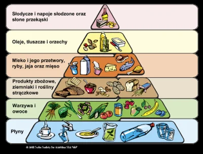 pss8888 - @maszfajnedonice masz tu piramidę żywieniową. Według nauki ryby i mięso to ...