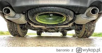 baronio - @Podstepny_Wez: zapewne dlatego, ze czesc samochodow ma kolo zapasowe w pod...