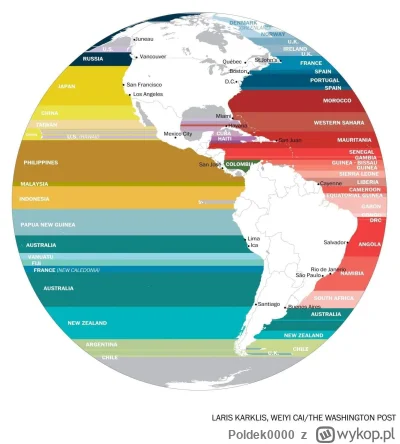 Poldek0000 - #mapporn 
Co jest po drugiej stronie Oceanu?
USA to dla nas "południe Eu...