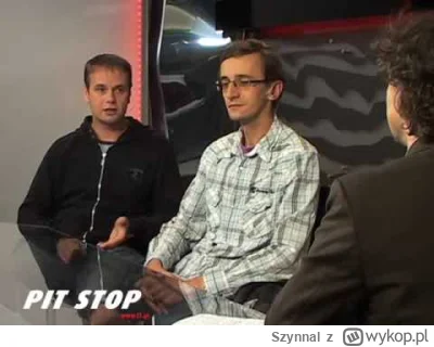 Szynnal - Na zdjęciu znawca Formuły 1, wybitny ekspert, stały bywalec torów królowej ...