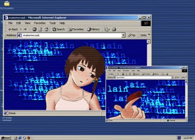 glowie - #anime #lain #randomanimeshit #nostalgia #ruchampsajaksra