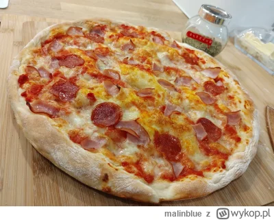 malinblue - Jest święto jest #picca! Ciasto z przepisu Wojka (ten od Książula) na drw...