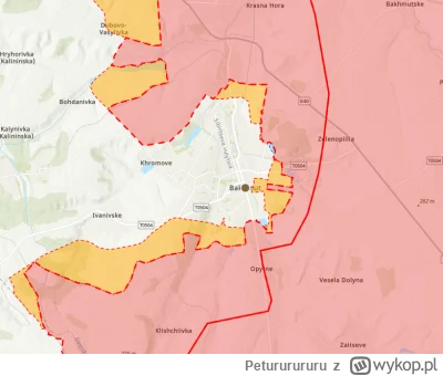 Petururururu - Od 3 tygodni krok po kroku ruscy otaczają Bachmut. Otoczyć chyba nie c...