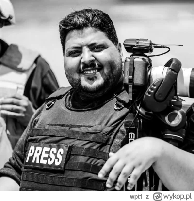 wpt1 - @Operator_imadla: a to wyglodniały dziennikarz z Gazy Sulaiman Hejji