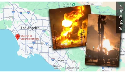 WalecznyKalafior - @Pawel993 Dzisiaj dla odmiany płonie rafineria w Kalifornii ¯\(ツ)_...