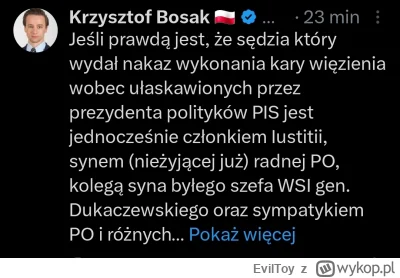EvilToy - A tutaj pierwszy obrońca układu post-magdalenkowego Krzysztof PiSiak dwoi s...