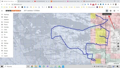 Jerzu - @cultofluna: Na Stravie aktywność się zapisała, tylko Statshunter nie może je...