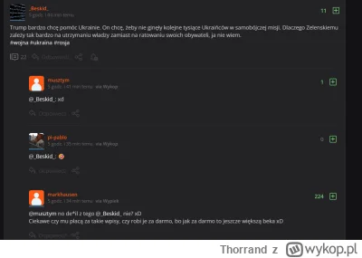 Thorrand - #ukraina #rosja #polityka #trump

Mireczek przedstawia swój punkt widzenia...
