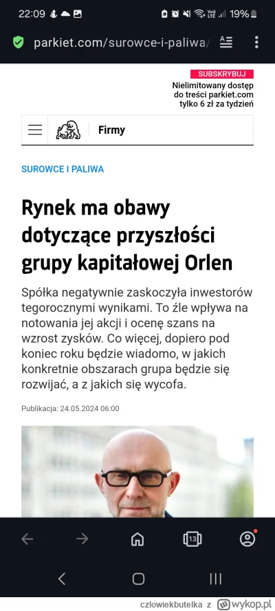 czlowiekbutelka - Szybciutko, pół roku temu #orlen był perłą w koronie, a dziś rynek ...