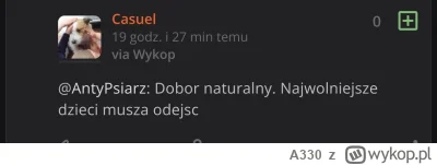 A330 - @Casuel: te prokurator, nie strasz nie strasz, nawolujesz do mordowania dzieci...