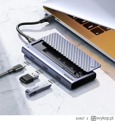 polu7 - UGreen CM550 4 in 1 USB Hub w cenie 45.99$ (186.54 zł) | Najniższa cena: 45.9...