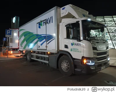 Poludnik20 - @Poludnik20: Ciężarówka HAVI Logistics przy dworcu kolejowym Warszawa Za...