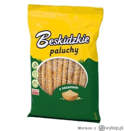 Morison - @KwasneJablko: @goferek dokładnie tak, Paluchy Beskidzkie z sezamem, 450 kc...