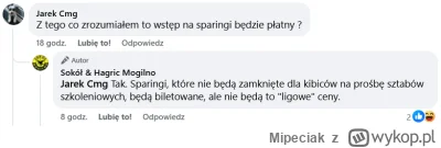 Mipeciak - #siatkowka Sokół Mogilno to tak potężna marka, że nawet za wejście na spar...