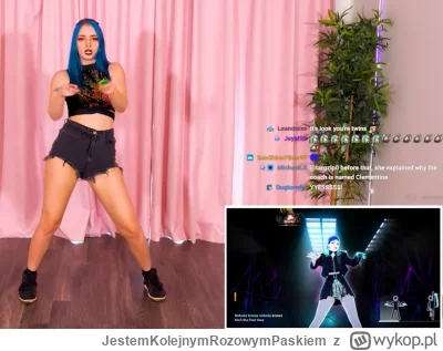 JestemKolejnymRozowymPaskiem - Ktoś kiedyś grał w Just Dance na PC z telefonem jako k...