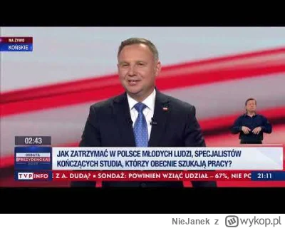 NieJanek - @mariusz-madejczyk: Szykuje się piękny sequel "debaty prezydenckiej" w Koń...