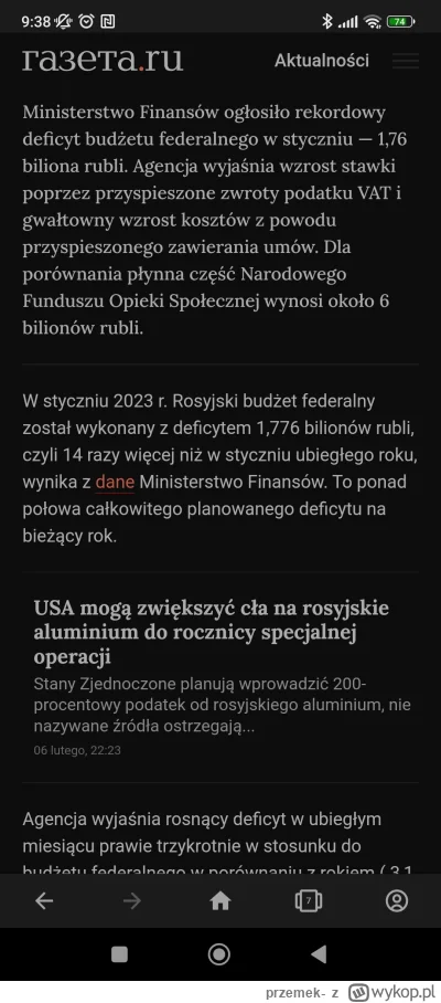 przemek- - #wojna #rosja sankcje jednak działają