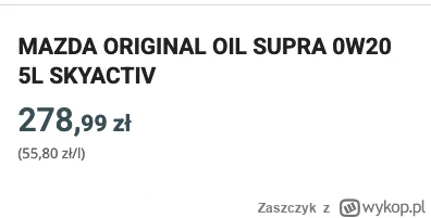 Zaszczyk - Przykład inflacji w Polsce:
Od 2 lat co 4 miesiące kupuje 5 litrów oleju d...
