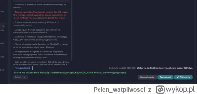 Pelen_watpliwosci - #fm23 
btw wiecie jak moge wykupic pilkarza ktory ma klauzule ust...