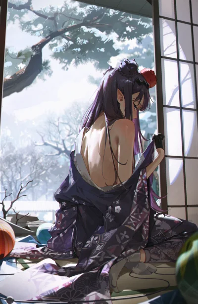 OttoFlick - #randomanimeshit #anime #kimono #virtualyoutuber #hololive #ninomaeinanis...