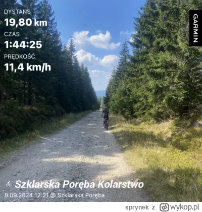 sprynek - #rowerowyrownik
552034 + 19 = 552 053

Z polany do orle na naleśniki i powr...