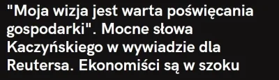 bregath - Kaczyński realizuje swoją wizję państwa biednego, słabego, upadłego, zaścia...