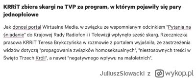 JuliuszSlowacki - Się pisowcy zesrali bo w TVP pokazali tęczową flagę xD

HALO, KRAJO...