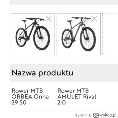 laym17 - Mireczki który z tych rowerów byście wybrali? Chyba że coś innego w okolicac...