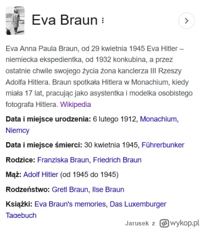 Jarusek - @JPRW: czy Braun ma związek z nazistami? Jego nazwisko brzmi znajomo ( ͡° ͜...