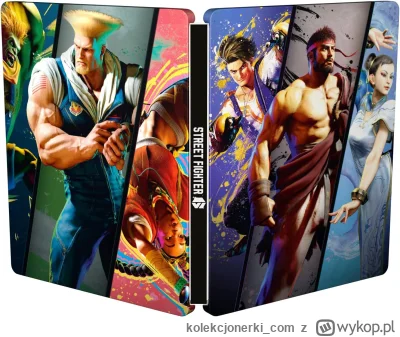 kolekcjonerki_com - Steelbook z gry Street Fighter 6 jako przedsprzedażowy bonus w Ne...