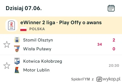 SpiderFYM - Jakby coś to dzisiaj takie hity na TVP Sport.

#wislakrakow