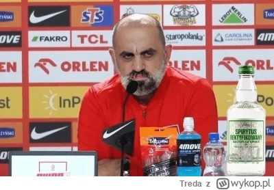Treda - Toć ja nie robot k---a muszę się wsypać do c---a pana 
#mecz #reprezentacja #...