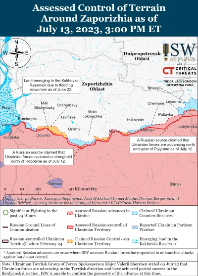 Kagernak - Południowa Ukraina (rosyjski cel: Utrzymać pozycje na linii frontu i zabez...