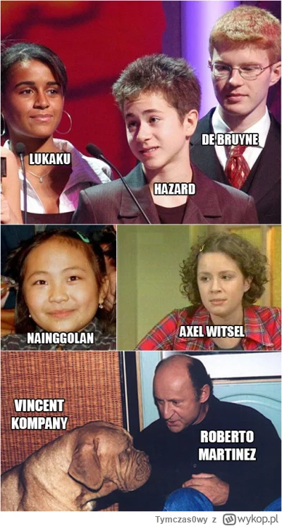 Tymczas0wy - Ehhhh. Gdzie jest to słynne Złote Pokolenie Belgijskich Piłkarzy panie J...