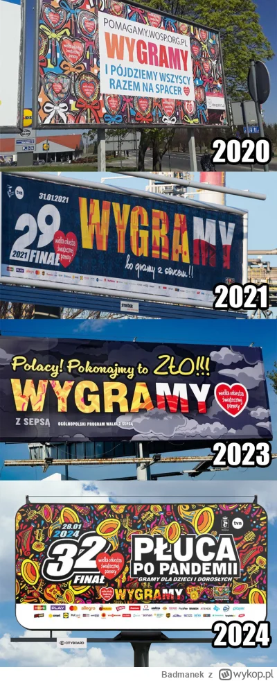 Badmanek - @maroLem87
Przecież bilbordy pojawiają się od 2020 roku.
Ładnie was odklej...