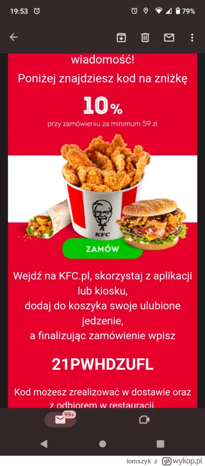 lomszyk - #kfc
Miłej sraki
