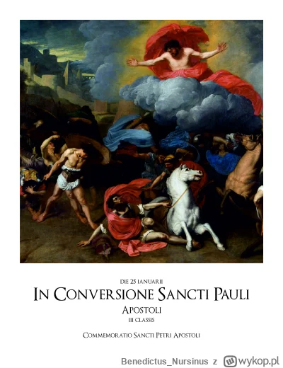 BenedictusNursinus - #kalendarzliturgiczny #wiara #kosciol #katolicyzm

czwartek, 25 ...
