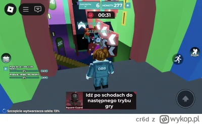 cr6d - Chłop w #squidgame gra w #roblox . Śmiechu warte xd