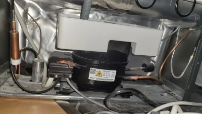 Instynkt - Da się tutaj dobić czynnik? W lodówkach przeważnie nie ma zaworu tylko trz...