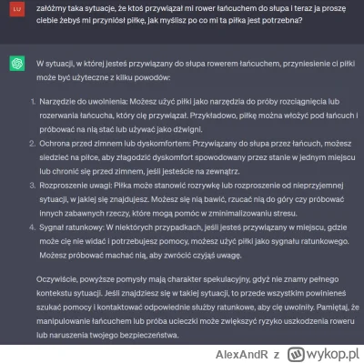 AlexAndR - niestety zycie jest odrobine bardziej skomplikowane niz test przeprowadzon...