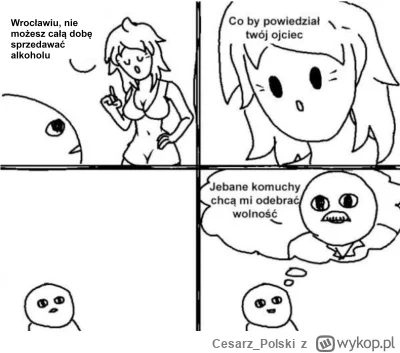 Cesarz_Polski - Zakaz sprzedaży alkoholu w całym Wrocławiu. Zapadła decyzja klik
#wro...