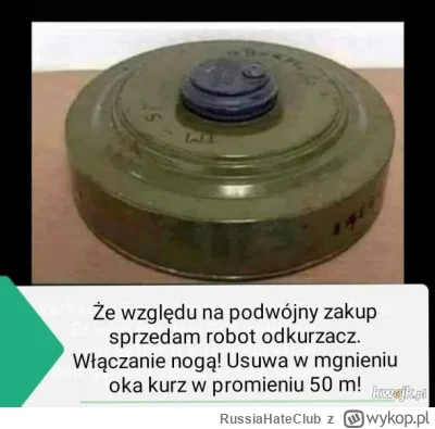 RussiaHateClub - Potrzebuję kupić robota sprzątającego, zastanawiałem się nad irobot ...