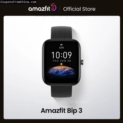 n____S - ❗ Amazfit Bip 3 Smart Watch
〽️ Cena: 41.05 USD (dotąd najniższa w historii: ...