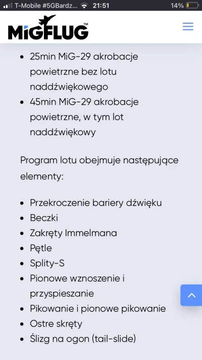 w.....u - @WhiskyRomeo: pod Moskwą można się przelecieć rosyjskim migiem 29, kosztuje...