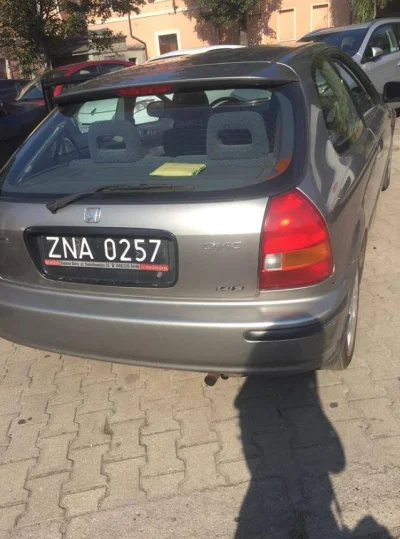 Wojtasz2005 - #czarneblachy Honda Civic VI